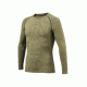 Mens Warm Long Sleeve T Shirt, Green, 1