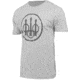 Beretta T-shirt Distressed Trident Xx-large Heather Grey