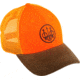 Beretta Upland Trucker Hat - Men's, Tobacco/Blaze Orange, One Size, BC641T15150850