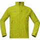 Bergans of Norway Torfinnstind Jacket - Mens-Lime/Lt Sea Blue-X-Large