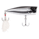 Berkley Bullet Pop Hard Bait, Size 70, 2.75in, Black Chrome, 70, 1487170