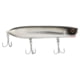 Berkley Cane Walker Saltwater Hard Bait, Topwater, Saltwater, 110, 5/7 oz, 110mm, Topwater, Hook Size 6, 3 Hooks, Black Chrome, 110, 1573049
