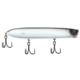 Berkley Cane Walker Saltwater Hard Bait, Topwater, Saltwater, 125, 4/5 oz, 125mm, Topwater, Hook Size 4, 3 Hooks, Black Chrome, 125, 1547903