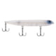 Berkley Drift Walker Hard Bait, Topwater, 110, 1/2 oz, 110mm, Topwater, Hook Size 6, 3 Hooks, Ghost White, 110, 1487133