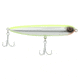 Berkley Drift Walker Saltwater Hard Baits, Topwater, Saltwater, 3/8 oz, Chrome/Chartreuse, 90, 1582239