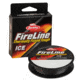 Berkley Fireline Thermally Fused Ice 8 strand Super Line 50 yard spool, 4 lb, Smoke, 0.005 in/0.12 mm, 1543458