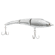 Berkley Magic Swimmer Freshwater Hard Bait, Chrome, 125, 1622065