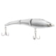 Berkley Magic Swimmer Freshwater Hard Bait, Chrome, 125, 1622065