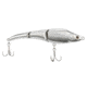 Berkley Magic Swimmer Freshwater Hard Bait, Chrome, 95, 1622049