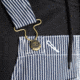 Berne Boiler Unlined Bib Overall - Mens, Hickory Stripe, 54X30, B1214HSS540