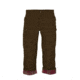 Berne Washed Duck Flannel Lined Carpenter Pants - Mens, Bark, 40X32, 92021342474