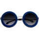 Bertha Jimi Handmade in Italy Sunglass - Womens, Navy, One Size, BRSIT107-3