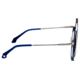 Bertha Jimi Handmade in Italy Sunglass - Womens, Navy, One Size, BRSIT107-3