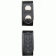 Bianchi 33 Belt Keeper 4-pack - Plain Black, Brass 14682
