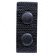Bianchi 7406 Belt Keeper 4-pack - Black, Hidden 15635
