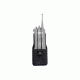 Bianchi 7324 AccuMold Universal Slimline Radio Holder (compact radios) - Black 19696