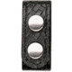 Bianchi 7906 Belt Keeper - 4 pack - Plain Black, Chrome 22092