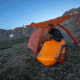 Big Agnes Torchlight EXP 30 Sleeping Bag, Tangelo/Chinois Green, Regular, BTEXPRL3025