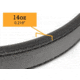Bigfoot Gun Belts Gun Belt 14oz - 46 Inch - Black - Flat Black - GB14-46-BL-FB