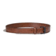 Bigfoot Gun Belts Untamed Series 1.5in Wide Leather 14oz Gun Belt w/ No Core - Men's, 40in, Brown, Flat Black Buckle, GB14-40-BR-FB