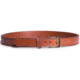 Bigfoot Gun Belts Slim Steel Dress Gun Belt - Mens, 42 Inch, Antiqued Brass Buckle, Brown, GBDB-42-BR-AB