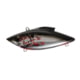 Bill Lewis Tiny-Trap Hard Bait, Chrome Black Bleeding Shad, 1/8 oz, BLF-TT384