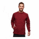 Black Diamond Basis Crew - Mens, Dark Crimson Heather, Medium, AP7523206029MED1