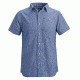 Black Diamond Chambray Modernist Short Sleeve Shirt - Mens