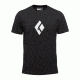 Black Diamond Climb Icon Logo Mens Short Sleeve Tee Shirt, Black, Extra Large, APM3QN015XLG1