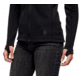 Black Diamond Coefficient Fleece Hoody - Womens, Black, Large, AP7440210002LRG1
