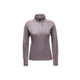 Black Diamond Coefficient LT Quarter Zip Pullover - Womens, Dark Mauve, Large, AP7600276048LRG1