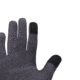 Black Diamond Deploy Wind Hood Gloves, Carbon/Glacier, Large, BD8017429642LRG1