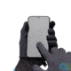 Black Diamond Deploy Wind Hood Gloves, Carbon/Glacier, Large, BD8017429642LRG1