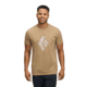 Black Diamond Engineered Diamond Short Sleeve Tee - Mens, Mushroom, Large, AP7524722015LRG1