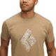 Black Diamond Engineered Diamond Short Sleeve Tee - Mens, Mushroom, Large, AP7524722015LRG1