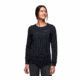 Black Diamond LS Vista Crew - Womens, Eclipse, Small, AP7300764011SML1