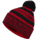 Black Diamond Pom Beanie - Unisex, Black-Hyper Red, All Sizes, AP7210029058ALL1