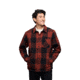 Black Diamond Project Lined Flannel - Mens, Iron Red/Black, Medium, AP7440659633MED1