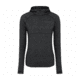 Black Diamond SLTN Wool Bslyr Half Zip Hoody - Mens, Black, Small, AP7600220002SML1