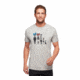 Black Diamond SS Cam Family Tee - Mens, Nickel/Heather, Small, AP7300561015SML1