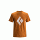 Black Diamond Ss Chalked Up Tee - Mens, Copper, Extra Large APUO95820XLG1
