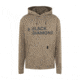 Black Diamond Stacked Logo Hoody - Mens, Walnut Heather, Large, AP7301109046LRG1