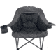 BLACK SIERRA EQUIPMENT Comfort Cloud Chair , Black, QACH2-017-BLK-BSE