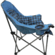 BLACK SIERRA EQUIPMENT Comfort Cloud Chair , Buffalo Check Blue, QACH-017C-BLU-BSE