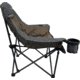 BLACK SIERRA EQUIPMENT Comfort Cloud Chair , Walnut, QACH2-017-WNT-BSE