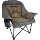 BLACK SIERRA EQUIPMENT Comfort Cloud Chair , Walnut, QACH2-017-WNT-BSE
