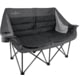 BLACK SIERRA EQUIPMENT Doublewide Padded Sofa, Black, C, DWCH-004-BLK-BSE