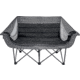 BLACK SIERRA EQUIPMENT Doublewide Padded Sofa, Black, M, DWCH2-004-BLK-BSE