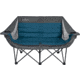 BLACK SIERRA EQUIPMENT Doublewide Padded Sofa, Moroccan Blue, DWCH-004-MOR-BSE