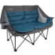 BLACK SIERRA EQUIPMENT Doublewide Padded Sofa, Moroccan Blue, DWCH-004-MOR-BSE